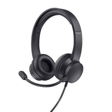 Trust, słuchawki, Trust HS-150, black