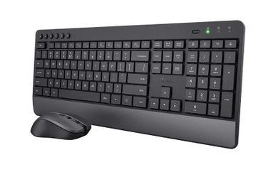Trust, Trezo Wireless Deskset Eco, klawiatura i mysz