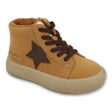 Trzewiki chłopięce, ocieplane, brązowe, Befado