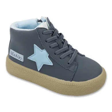 Trzewiki chłopięce, ocieplane, niebieskie, Befado
