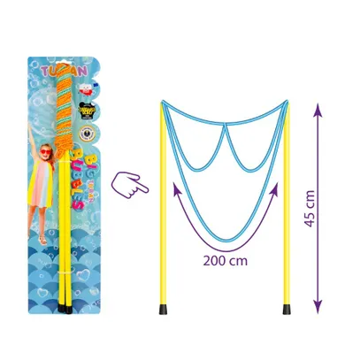 Tuban, okulary, sznurek do baniek mydlanych