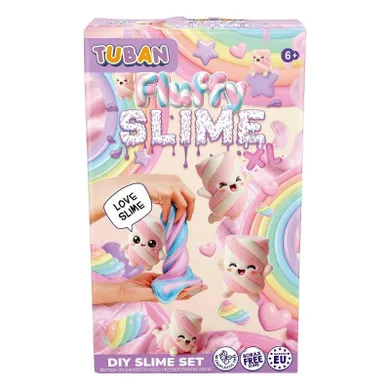 Tuban, Slime DIY, Fluffy, XL, zestaw kreatywny
