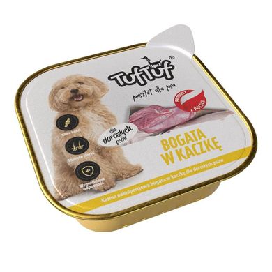 Tuftuf, Pasztet, z kaczki alupak dla psa, 300g