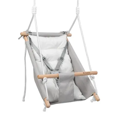 Tulano, Hop 40, huśtawka leżaczek, grey-white