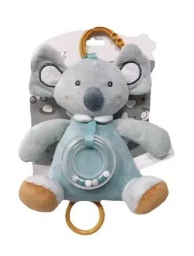 Tulilo, koala, maskotka z pozytywką, szara, 18 cm