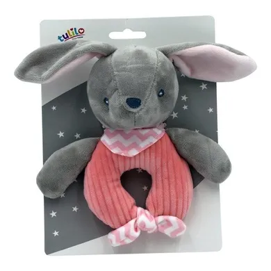 Tulilo, Króliczek, grzechotka, 15 cm