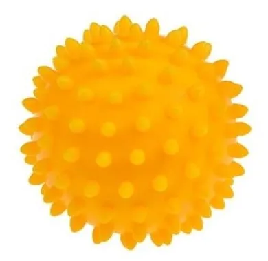 Tullo, fizjo piłka rehabilitacyjna, żółta, 9 cm