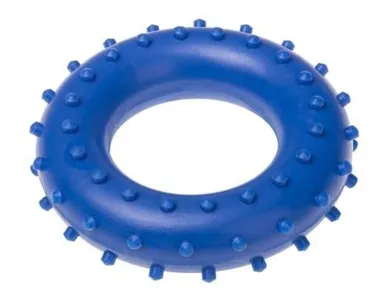 Tullo, krążek rehabilitacyjny z kolcami, niebieski, 7,2 cm