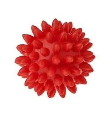 Tullo, piłka rehabilitacyjna, czerwona, 5,4 cm