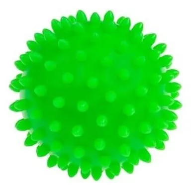 Tullo, Spiky Massage, piłka rehabilitacyjna, zielona, 9 cm