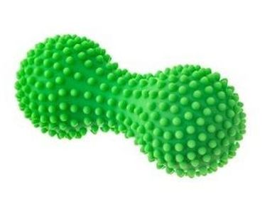 Tullo, wałek do masażu, duoball, zielony, 15,5 cm