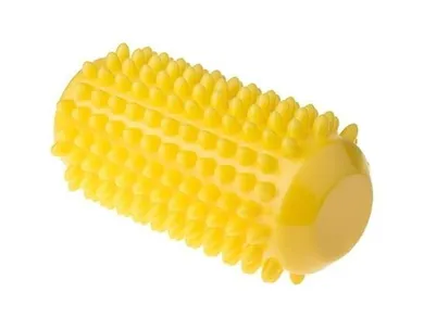 Tullo, wałek do masażu, żółty, 12,8 cm