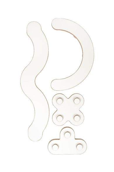 tupti.wood, dodatkowe 4 elementy do równoważni-mostek