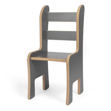 tupti.wood, krzesełko dla dziecka, szare
