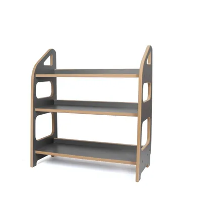 tupti.wood, maxi regał montessori, szary