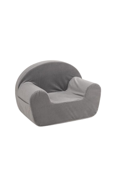 tupti.wood, piankowy fotelik, szary