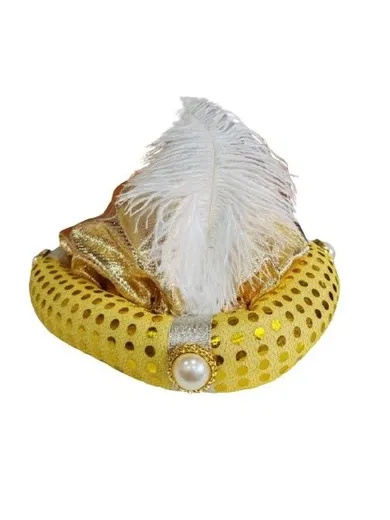 Turban sułtana, czapka, złota