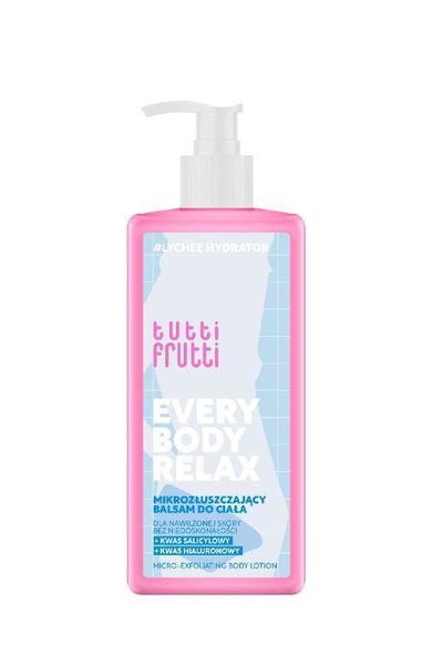 Tutti Frutti, Everybody Relax, mikrozłuszczający balsam do ciała, 250 ml