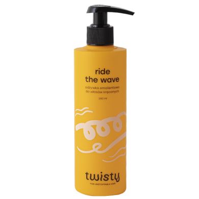 Twisty, Ride The Wave, odżywka emolientowa do włosów kręconych, 280 ml