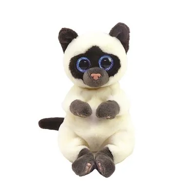 Ty, Beanie Babies, Kotek Miso, maskotka, 15 cm