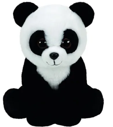 Ty, Beanie Babies, panda Baboo, maskotka, 15 cm