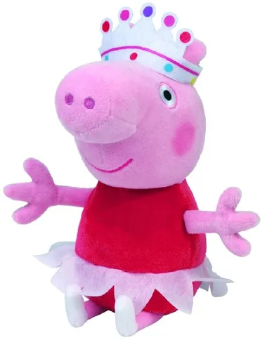 Ty, Beanie Babies, Świnka Peppa balerina, maskotka, 15 cm