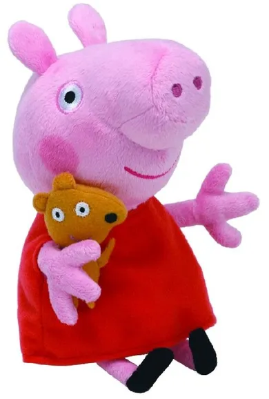 Ty, Beanie Babies, Świnka Peppa, maskotka, 15 cm