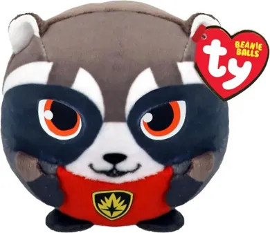 Ty, Beanie Balls, Marvel, Rocket, maskotka, 7 cm