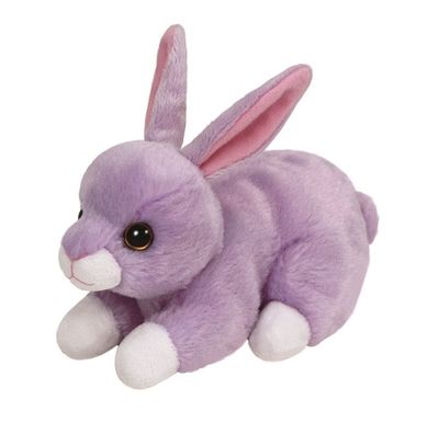 Ty, Beanie Boos, Dash, fioletowy króliczek, maskotka, 15 cm