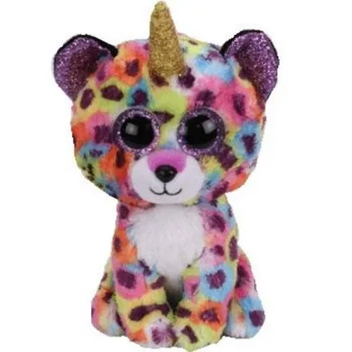 Ty, Beanie Boos, lampart Giselle, maskotka, 15 cm