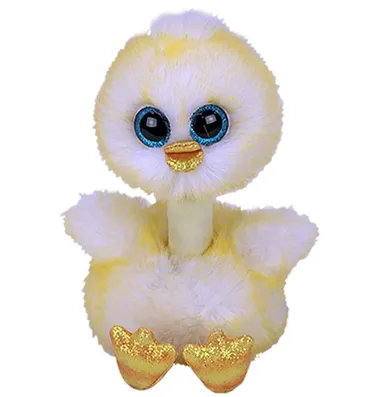 Ty, Beanie Boos, maskotka, Kurczak z długą szyją, Benedic, 15 cm