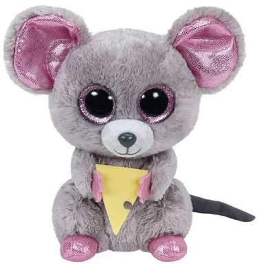 Ty, Beanie Boos, Myszka Squeaker, maskotka, 15 cm