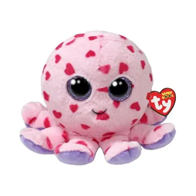 TY, Beanie Boos, ośmiornica Bubbles, różowa, maskotka, 15 cm