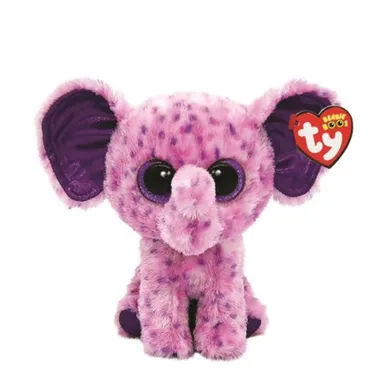 Ty, Beanie Boos, Słoń Eva, maskotka, 15 cm