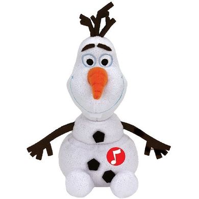 Ty, Kraina Lodu, Bałwanek Olaf, maskotka z dźwiękiem, 20 cm