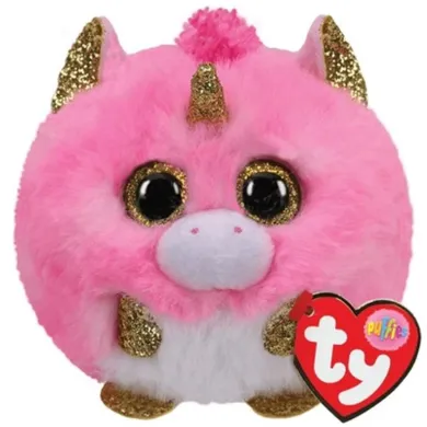 Ty, Puffies, maskotka, Fantasia, różowy jednorożec, 8 cm
