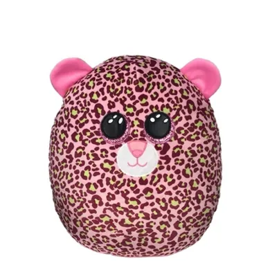 Ty, Squish-a-Boos, Leopard Lainey, maskotka, różowa, 30 cm
