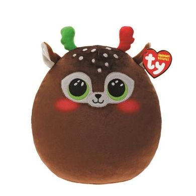 Ty, Squish-a-Boos, Minx, renifer, maskotka, 30 cm