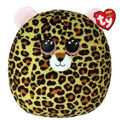 Ty, Squishy Beanies, lampart Livvie, maskotka, 30 cm
