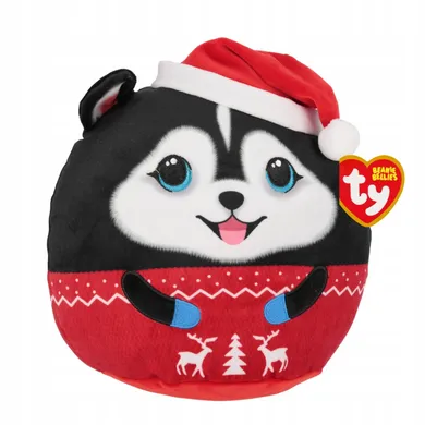 Ty, Squishy Beanies, Pies Rudy, maskotka, czarny, 22 cm