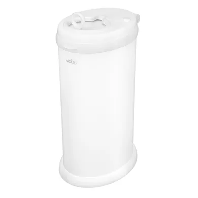 Ubbi, stalowy kosz na pieluchy, matte white