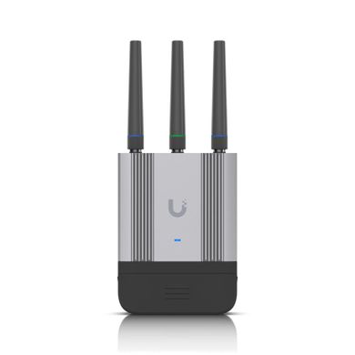 Ubiquiti, router przemysłowy, UMR-Industrial-EU, LTE Cat 4, Wi-Fi 4, 2x RJ45 1000Mb/s, nano SIM