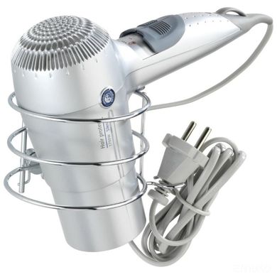 Uchwyt na suszarkę do włosów classic, stal chromowana