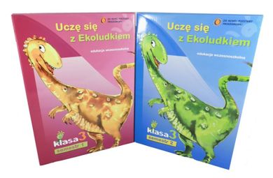 Pakiet: Uczę się z Ekoludkiem. Klasa 3. Szkoła podstawowa. Semestr 1 i 2 + Spotkania z komputerem