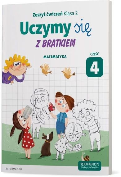 Uczymy się z Bratkiem. Matematyka. Część 4. Szkoła Podstawowa. Klasa 2