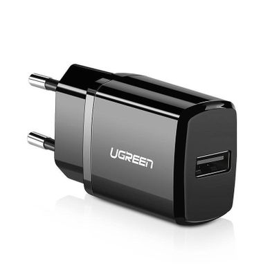 Ugreen, ładowarka sieciowa, USB, 2,1A, czarny