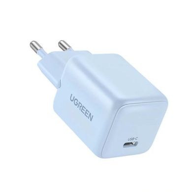 Ugreen, ładowarka sieciowa, X512, 20W, GaN 1x USB-C, niebieska