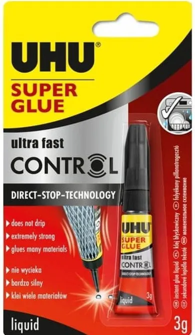 UHU, Super Glue Control, klej, 3g