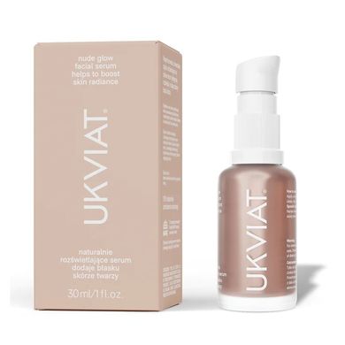 Ukviat, naturalnie rozświetlające serum do twarzy, 30 ml