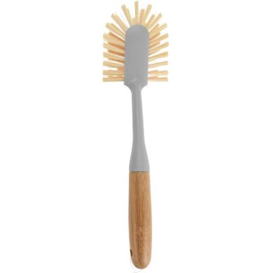 Ultra Clean, szczotka do zmywania z uchwytem bambusowym, 28-7-6 cm